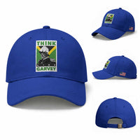Pan Africanism Think Like Garvey Baseball Cap Marcus Garvey Jamaica Flag