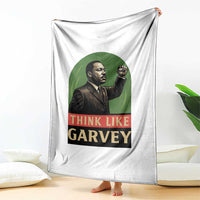 Think Like Garvey Throw Blanket Civil Rights Leader Gift