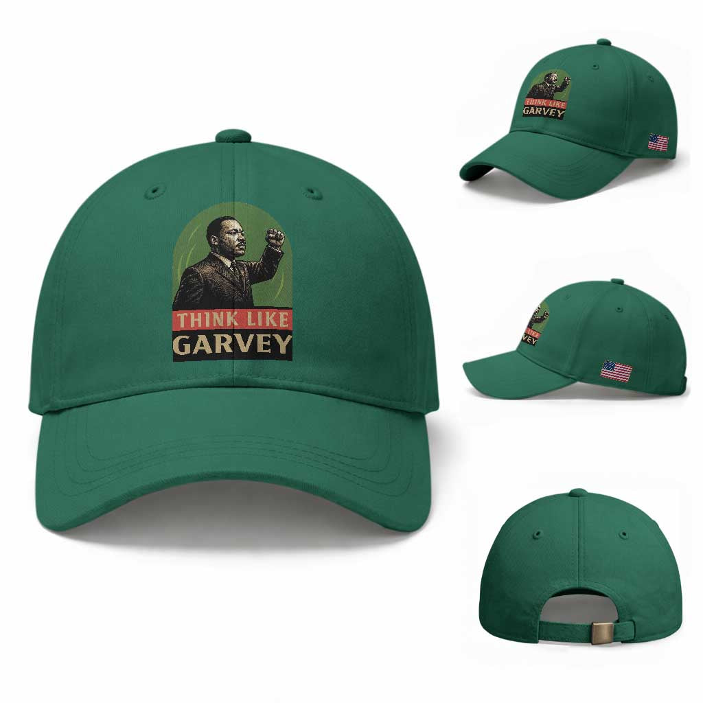 Think Like Garvey Baseball Cap Civil Rights Leader Gift