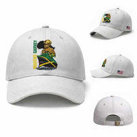 Marcus Garvey Jamaica Pride Baseball Cap One God One Aim One Destiny