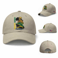 Marcus Garvey Jamaica Pride Baseball Cap One God One Aim One Destiny