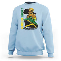 Marcus Garvey Jamaica Pride Sweatshirt One God One Aim One Destiny