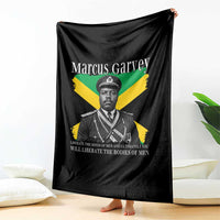 Marcus Garvey Liberation Quote Throw Blanket Liberate The Minds Of Men