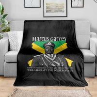 Marcus Garvey Liberation Quote Throw Blanket Liberate The Minds Of Men