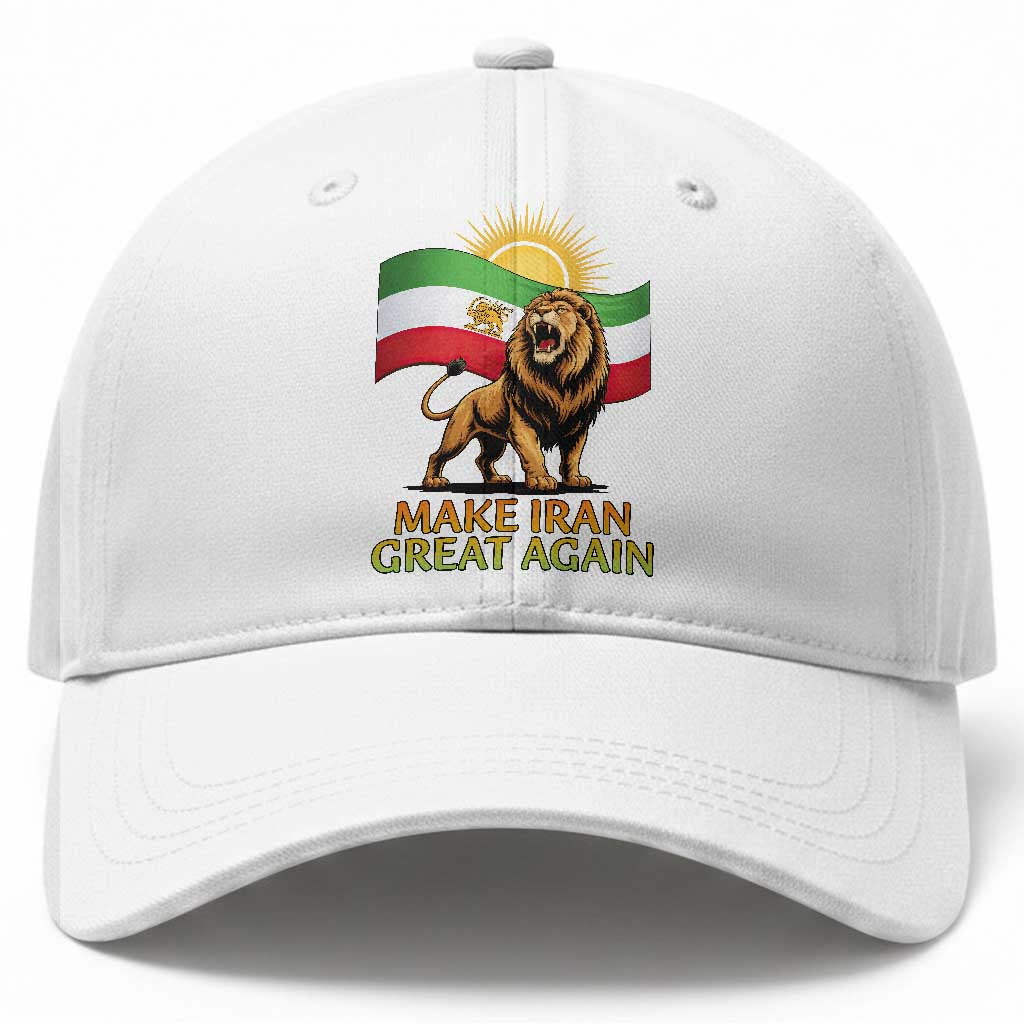 Patriotic Iranian Pride Gift Baseball Cap Make Iran Great Again