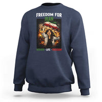 Iran Womens Protest Sweatshirt Freedom For Iran Resistance Movement