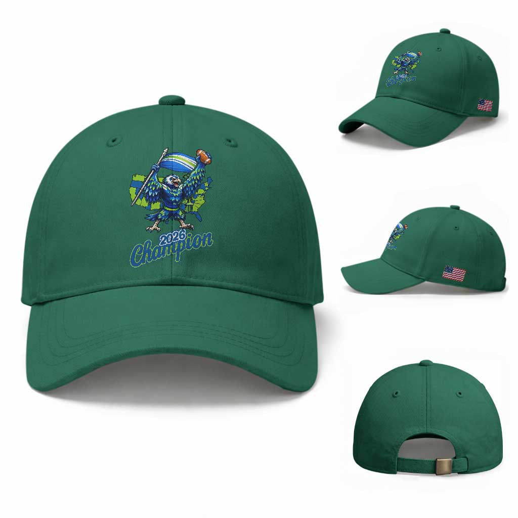 Pacific Northwest 2026 Champion Baseball Cap Football Fan Gift