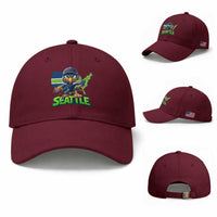Seattle Fan Pride Baseball Cap Gift For Sports Lover