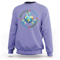 Recycle Reuse Renew Rethink Sweatshirt Zero Waste Life