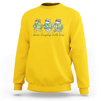 Make Everyday Earth Day Sweatshirt Eco Friendly Cat Lover