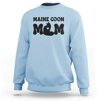 Maine Coon Mom Sweatshirt Cat Lover Gift For Her