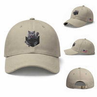 Cute British Shorthair Cat In Pocket Baseball Cap Cat Lover