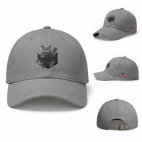 Cute British Shorthair Cat In Pocket Baseball Cap Cat Lover