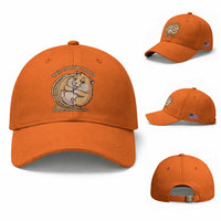 Funny Hamster This Is How I Roll Baseball Cap Cute Rodent Wheel Meme