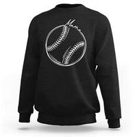 Baseball Mama Graphic Sweatshirt Game Day Gift For Baseball Moms