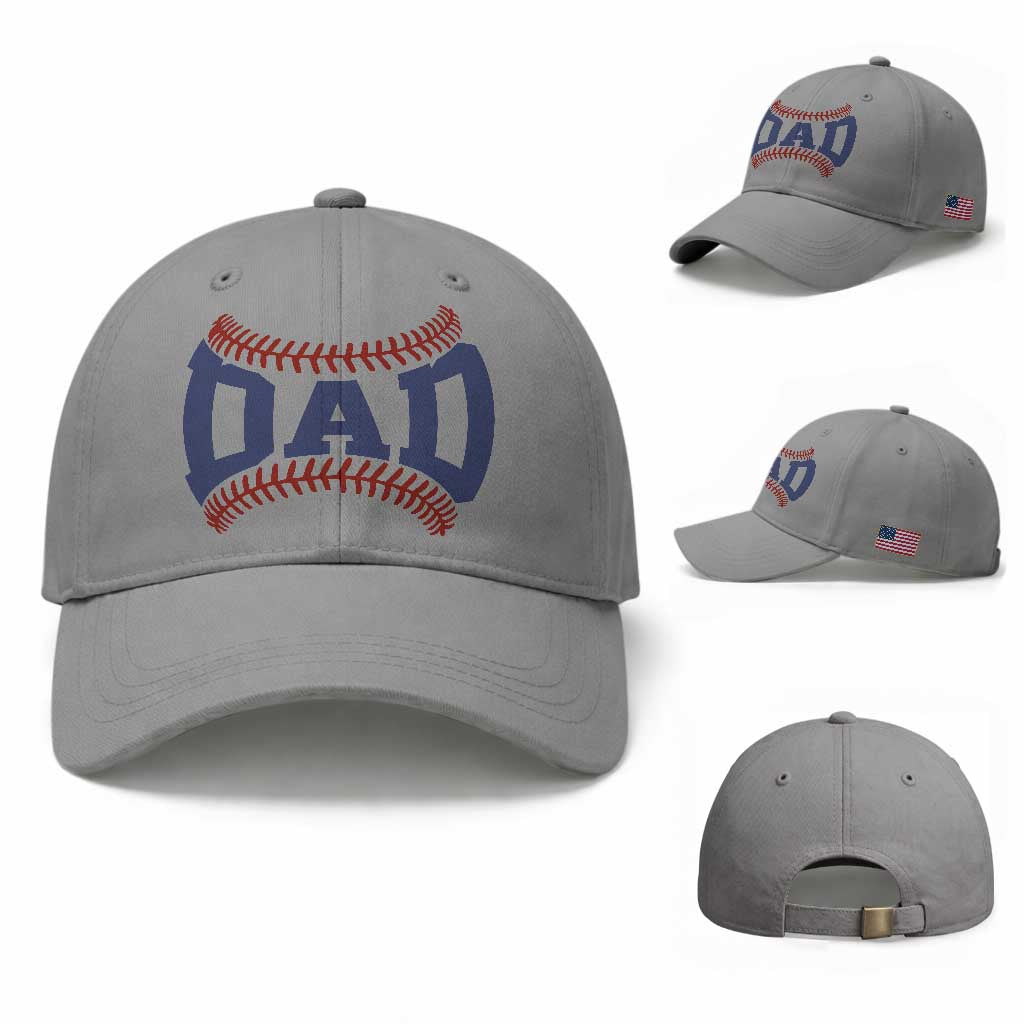Proud Baseball Dad Baseball Cap Game Day Gift For Him