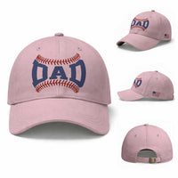 Proud Baseball Dad Baseball Cap Game Day Gift For Him