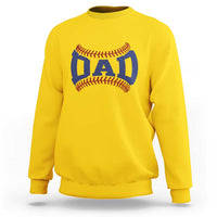 Proud Baseball Dad Sweatshirt Game Day Gift For Him