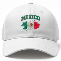 Retro Vintage Mexico Flag Baseball Cap Mexican Pride Gift