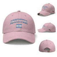 Throwback Argentina Pride Baseball Cap Vintage Flag Heritage Gift