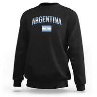Throwback Argentina Pride Sweatshirt Vintage Flag Heritage Gift