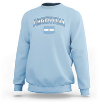 Throwback Argentina Pride Sweatshirt Vintage Flag Heritage Gift
