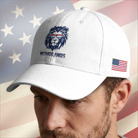 Cool Dutch Lion With Sunglasses Baseball Cap Netherlands Pride Gift