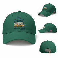 School Bus Driver Gift Baseball Cap Happy First Day Of School