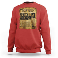 Rosa Parks Sweatshirt Female Empowerment History Gift