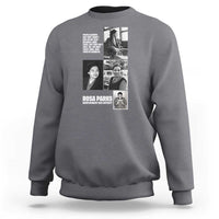 Rosa Parks Sweatshirt Strong Black Woman Leader