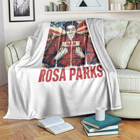 Nah Rosa Parks Throw Blanket Black History Month Gift