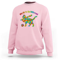 Autism Acceptance Baseball Cat Sweatshirt It Is Ok To Be Different
