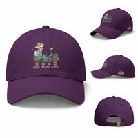 Skeleton Monstera Lover Baseball Cap Never Enough Plants