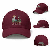 Skeleton Monstera Lover Baseball Cap Never Enough Plants