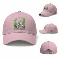 Funny Cactus Plant Lover Baseball Cap What The Fucculent