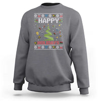 Happy Holidays For All Christmas Hanukkah Kwanzaa Gift Sweatshirt - Wonder Print Shop