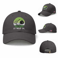 Funny Tennis Game Gift Baseball Cap It Was In