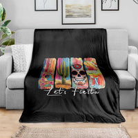 Cinco De Mayo Lets Fiest Throw Blanket Funny Mexican Party Gift