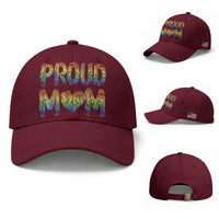 Proud Mom LGBTQ Human Rights Support Baseball Cap