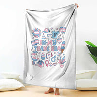 Transgender Pride In My Trans Era Throw Blanket Proud Ally Support Graphic