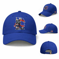 Proud Haiti Soccer Fan Baseball Cap Ayiti Heritage Pride