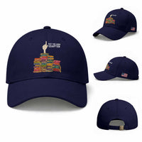 Just One More Chapter Baseball Cap Funny Book Lover
