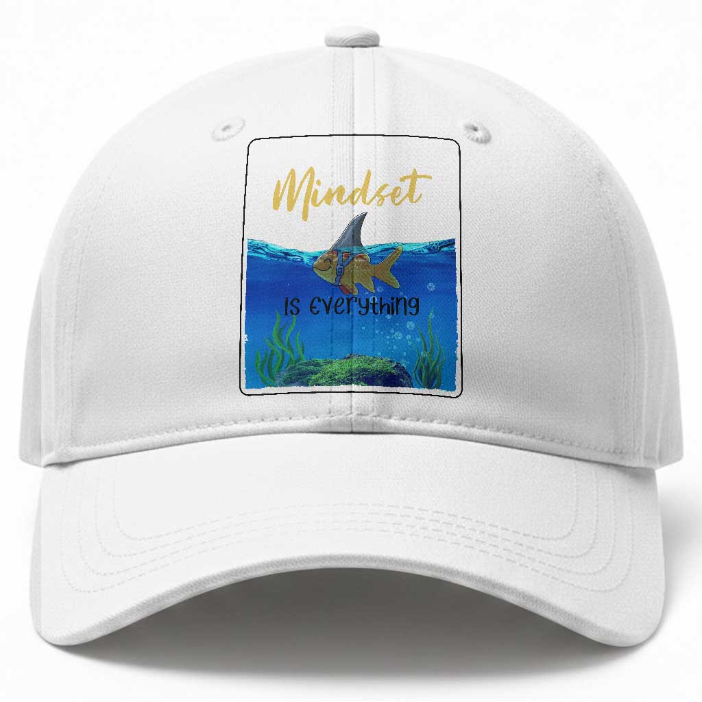 Mindset Is Everything Baseball Cap Positive Thinking Motivation