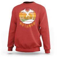 Mothman Sweatshirt Retro Vintage Cryptid Gothic Horror Gift - Wonder Print Shop