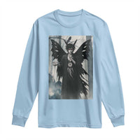 Mothman Sandman Long Sleeve Shirt Gothic Horror Fan Gift - Wonder Print Shop