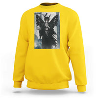 Mothman Sandman Sweatshirt Gothic Horror Fan Gift - Wonder Print Shop
