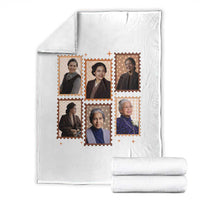 Rosa Parks Throw Blanket African American Civil Rights Legacy