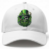 Irish Leprechaun Skull Baseball Cap St Patricks Day Party Gift