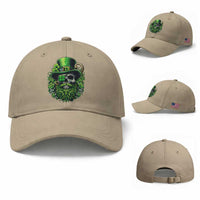 Irish Leprechaun Skull Baseball Cap St Patricks Day Party Gift