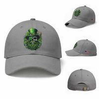 Irish Leprechaun Skull Baseball Cap St Patricks Day Party Gift
